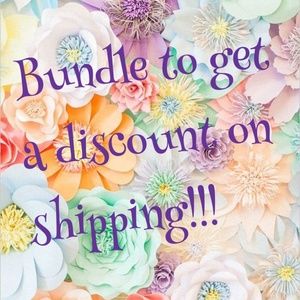 Bundle for a discount on shipping!!
